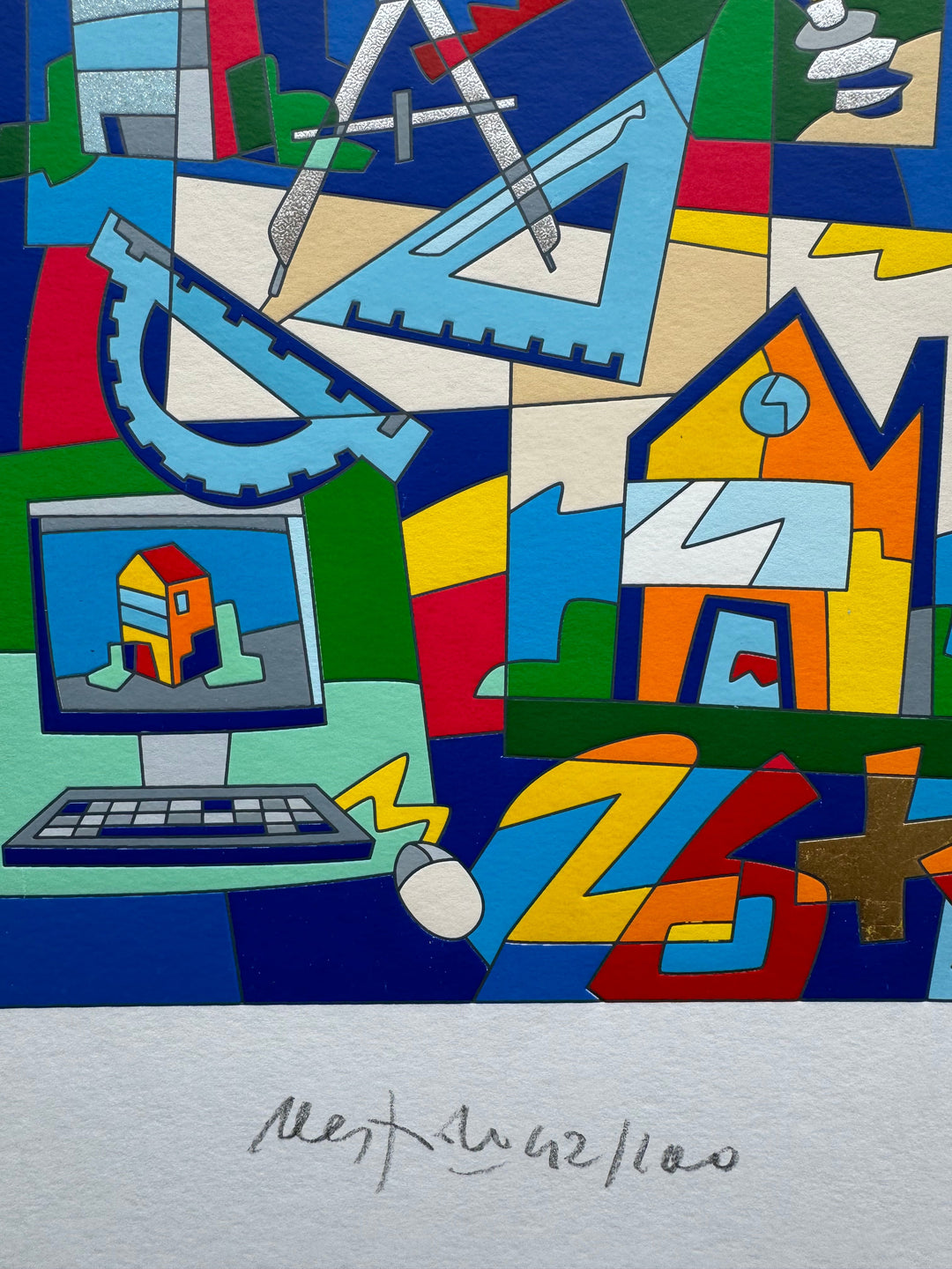 Constructor ad arte  | Ugo Nespolo