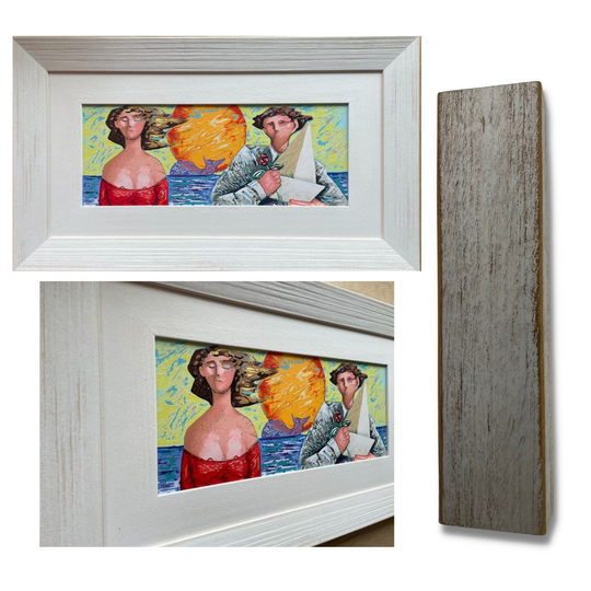 Cornice Bianca Decapata - Arte Focus™