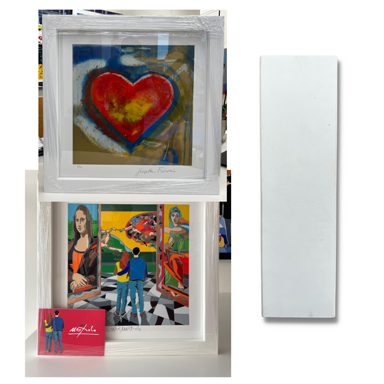 Cornice artigianale Bianca Laccata - Arte Focus™