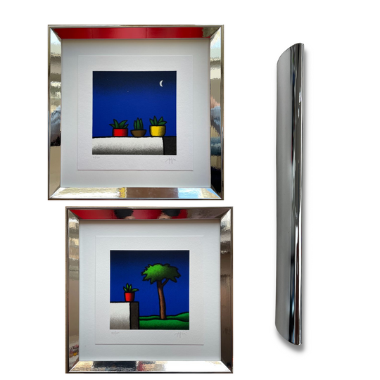 Cornice Artigianale Cromata A Vela - Arte Focus™