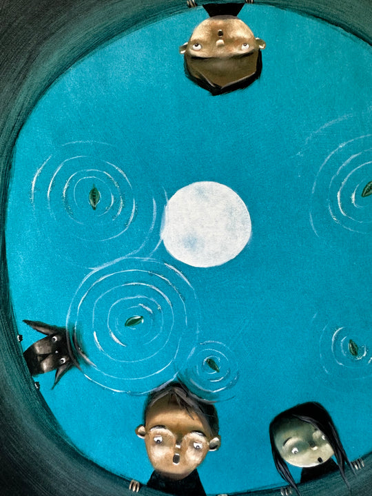 "La Luna nel pozzo!" | Diego Santini