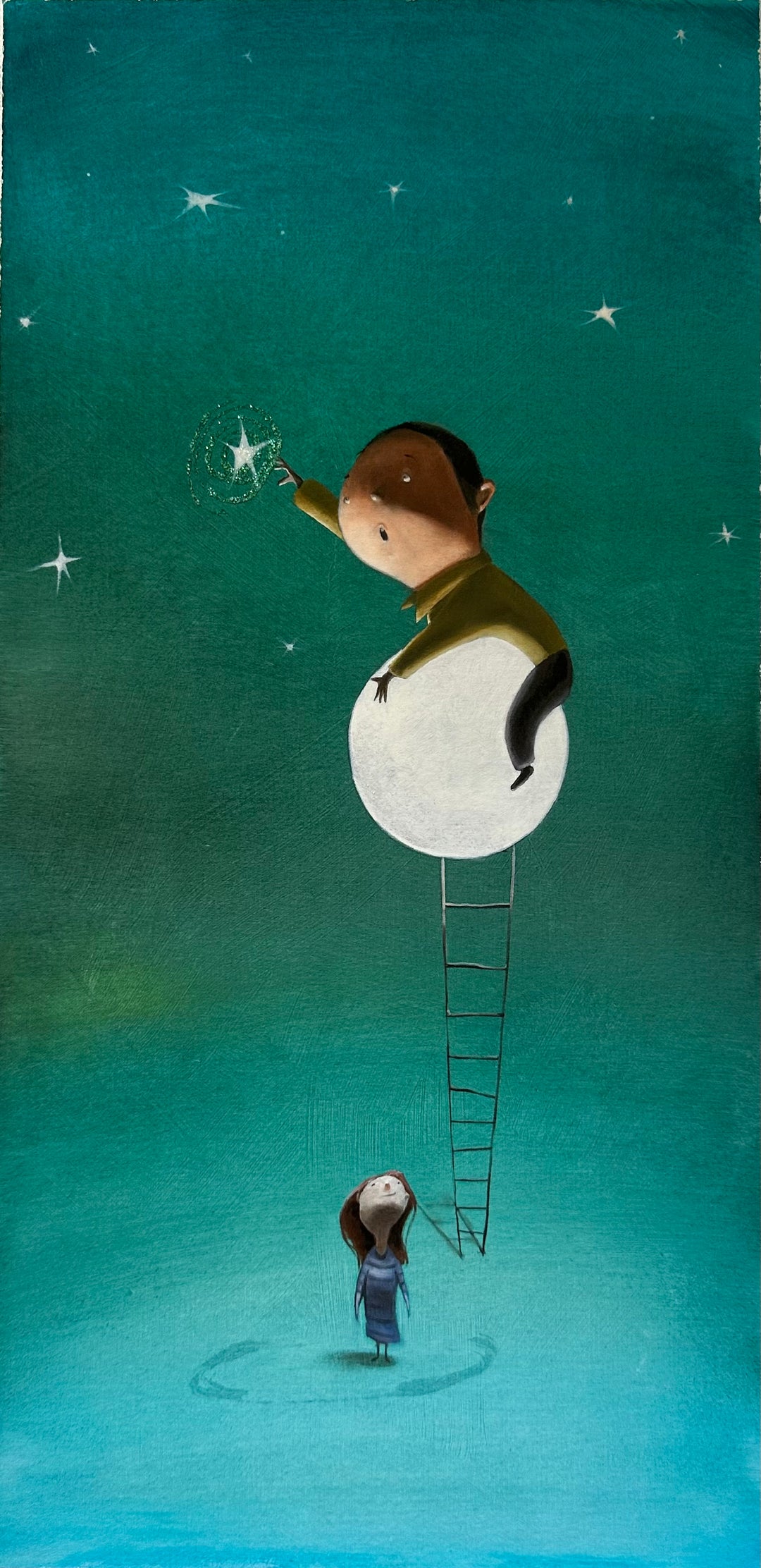 "Grazie alla luna!" | Diego Santini