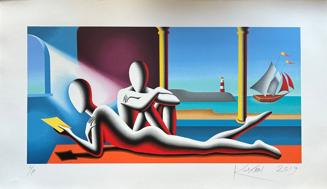 One moment in time | Mark Kostabi