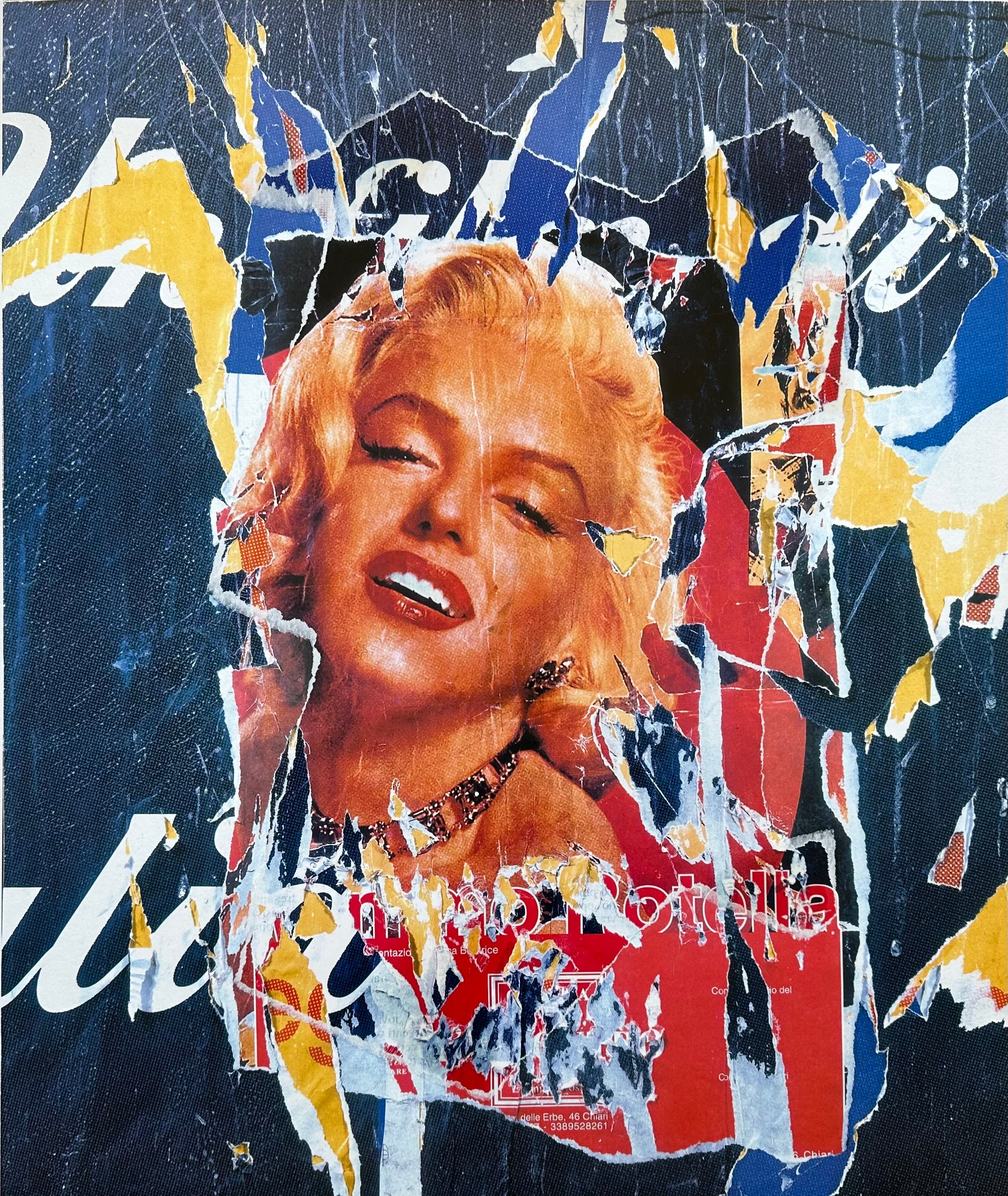 A tribute to Marilyn II | Mimmo Rotella – Arte Focus™