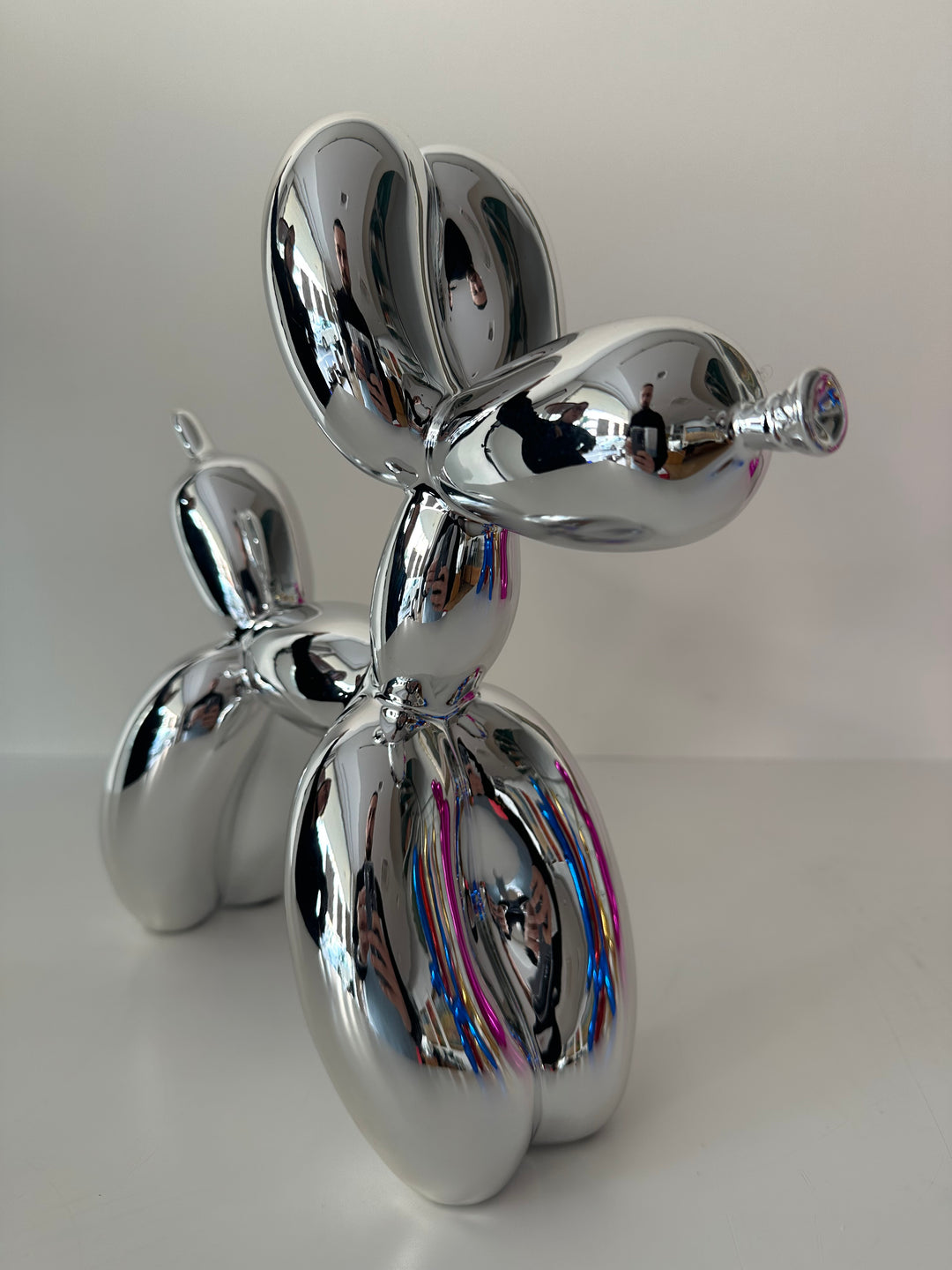 Ballon Hund Silber L (Nachher) | Jeff Koon