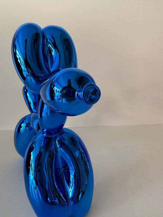 Globo Perro Azul L (Después) | jeff koons