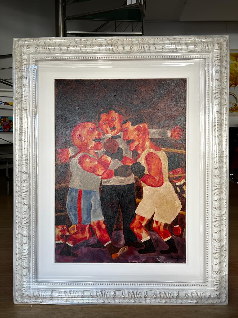 Combate de boxeo | Franz Borghese
