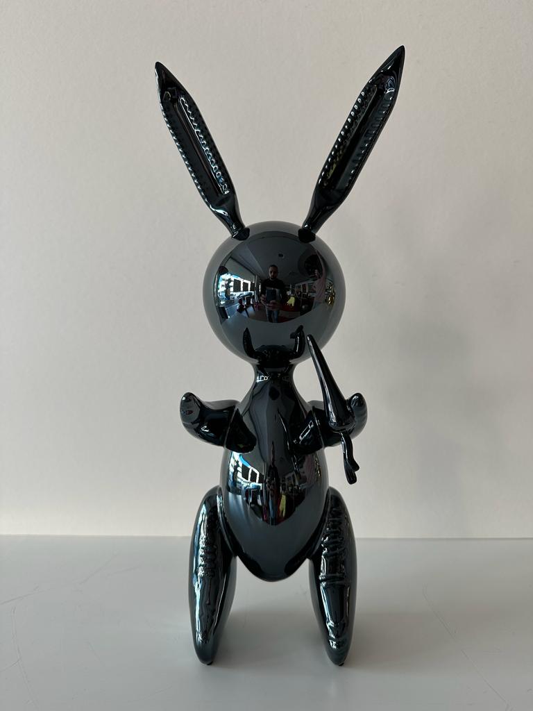 Balloon Rabbit Black (After)