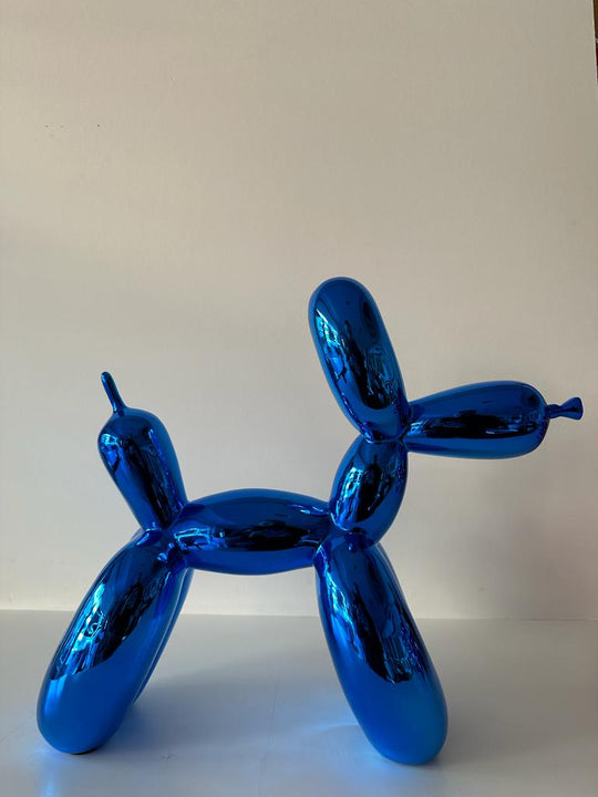 Balloon Dog Blue XXL (After)
