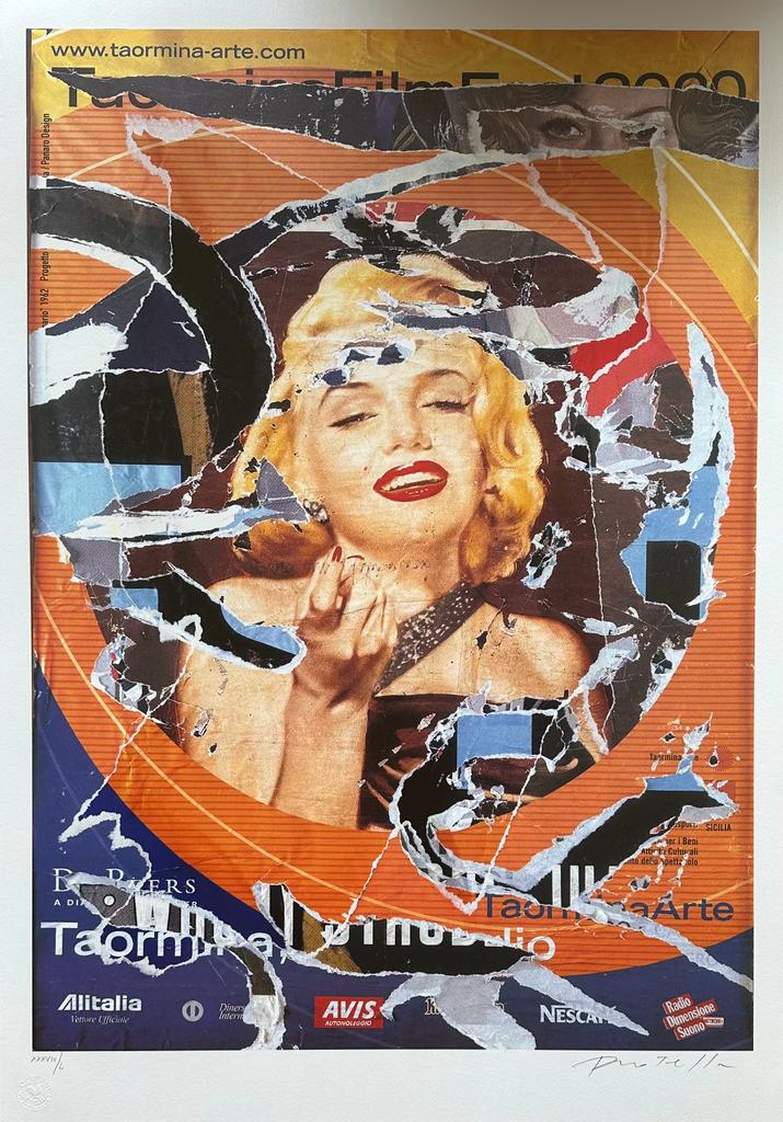 A tribute to Marilyn | Mimmo Rotella