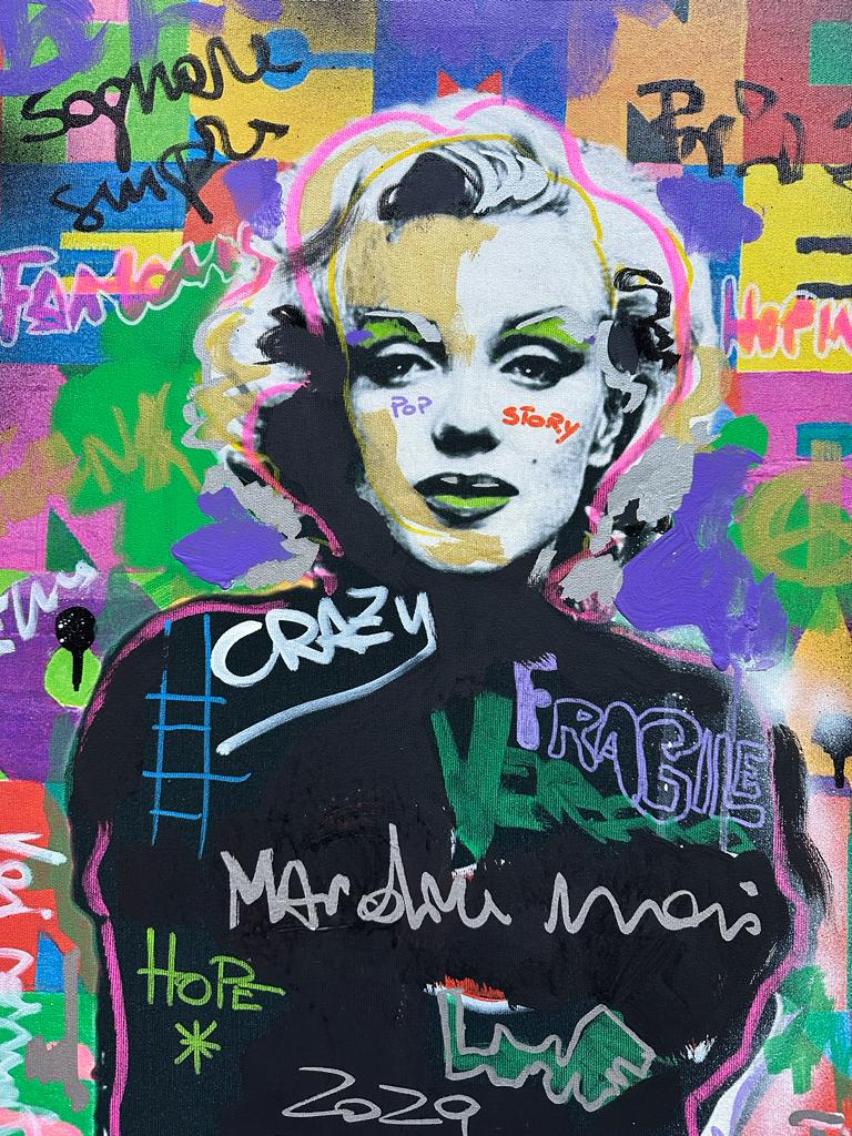 Blaue Marilyn | Morgan