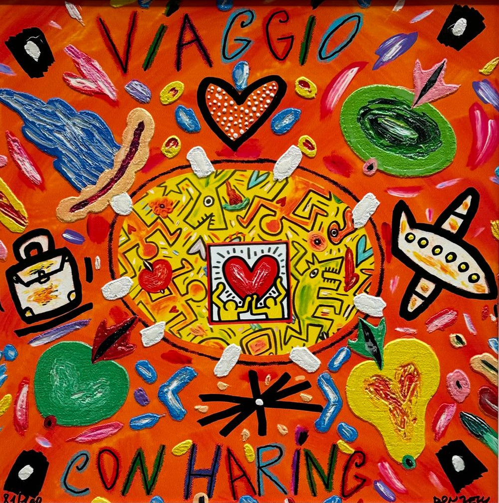 Opera incorniciata: Viaggio con Haring | Bruno Donzelli